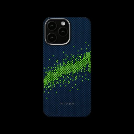 Pitaka รุ่น StarPeak Lumintex™ Edition (Tactile Woven) - เคส iPhone 16 Pro - สี Milky way galaxy - Image 3