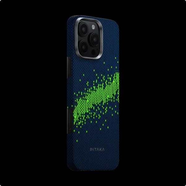 Pitaka รุ่น StarPeak Lumintex™ Edition (Tactile Woven) - เคส iPhone 16 Pro Max - สี Milky way galaxy