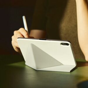 Pitaka รุ่น MagEZ Folio 2 - ฝาพับหน้าจอ iPad mini (7th/6th Gen) - สี Black/Grey