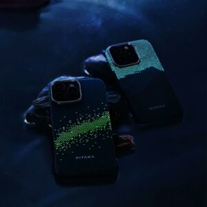 Pitaka รุ่น StarPeak Lumintex™ Edition (Tactile Woven) - เคส iPhone 16 Pro Max - สี Milky way galaxy