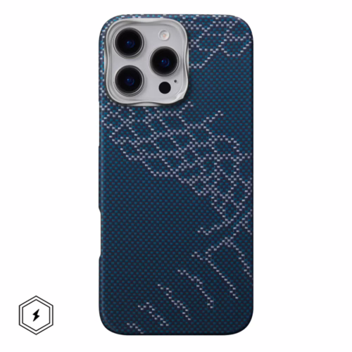Pitaka รุ่น Snake Ridge (New Year Limited Edition) - เคส iPhone 16 Pro - สี Snowy Day