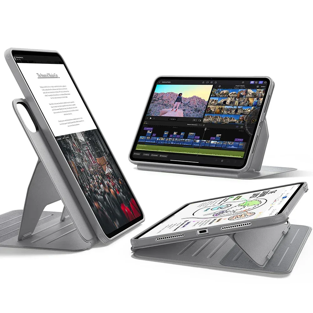 ESR รุ่น Shift Magnetic Case - เคส iPad Pro 11" (5th/2024) - สี Grey 1 ESR รุ่น Shift Magnetic Case - เคส iPad Pro 11" (5th/2024) - สี Grey