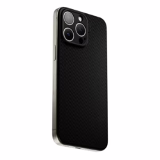 Suti รุ่น PhoneBack (Magsafe) - เคส iPhone 16 Pro Max - สี Carbon Fiber
