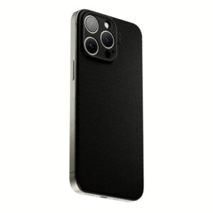 Suti รุ่น PhoneBack (Magsafe) - เคส iPhone 16 Pro Max - สี Carbon Fiber