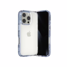 Ples รุ่น Lepi Air Layer TwoFace - เคส iPhone 16 Pro Max - สี Cashmere Blue/Transparent