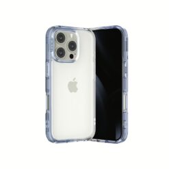 Ples รุ่น Lepi Air Layer TwoFace - เคส iPhone 16 Pro - สี Cashmere Blue/Transparent