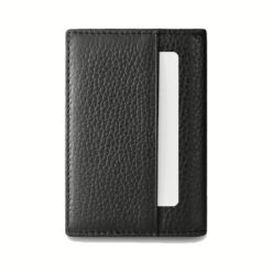 GRAMS(28) รุ่น 104 Fold-Out Wallet - กระเป๋าสตางค์ - สี Pebbled Black