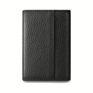GRAMS(28) รุ่น 104 Fold-Out Wallet - กระเป๋าสตางค์ - สี Pebbled Black