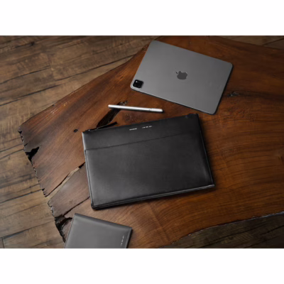 GRAMS(28) รุ่น 106 Leather Folio - ซองใส่แท็บเล็ต 11" - สี Nappa Black