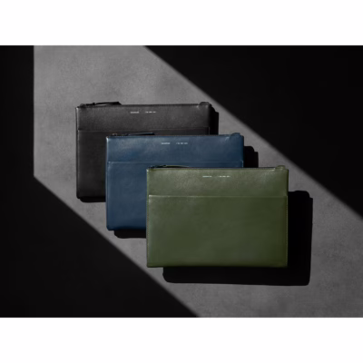 GRAMS(28) รุ่น 106 Leather Folio - ซองใส่แท็บเล็ต 11" - สี Nappa Black