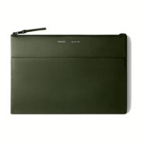 GRAMS(28) รุ่น 106 Leather Folio - ซองใส่แท็บเล็ต 11" - สี Nappa Olive