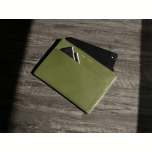 GRAMS(28) รุ่น 106 Leather Folio - ซองใส่แท็บเล็ต 11" - สี Nappa Olive