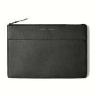 GRAMS(28) รุ่น 106 Leather Folio - ซองใส่แท็บเล็ต 11" - สี Pebbled Black
