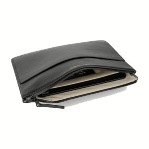 GRAMS(28) รุ่น 106 Leather Folio - ซองใส่แท็บเล็ต 11" - สี Pebbled Black