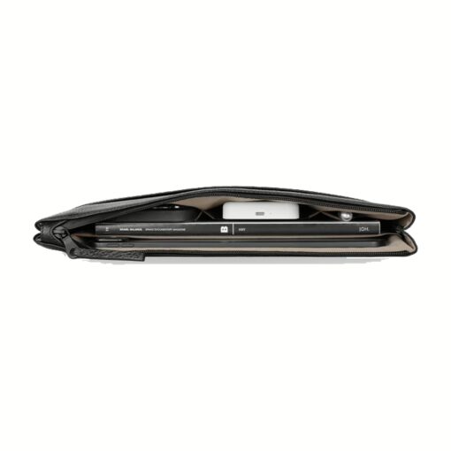 GRAMS(28) รุ่น 106 Leather Folio - ซองใส่แท็บเล็ต 11" - สี Pebbled Black - Image 4