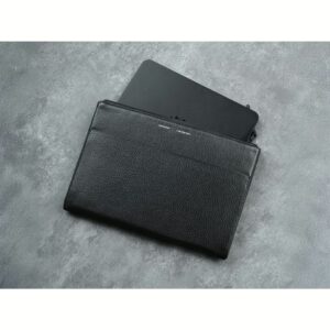 GRAMS(28) รุ่น 106 Leather Folio - ซองใส่แท็บเล็ต 11" - สี Pebbled Black