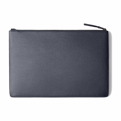 GRAMS(28) รุ่น 106 Leather Folio - ซองใส่แท็บเล็ต 11" - สี Pebbled Navy Blue