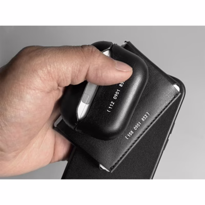 GRAMS(28) รุ่น 108 Cardholder (Nappa Leather) - กระเป๋าสตางค์ - สี Black