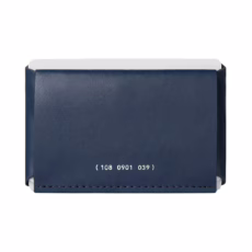 GRAMS(28) รุ่น 108 Cardholder (Nappa Leather) - กระเป๋าสตางค์ - สี Dark blue