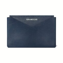 GRAMS(28) รุ่น 108 Cardholder (Nappa Leather) - กระเป๋าสตางค์ - สี Dark blue
