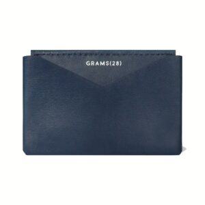 GRAMS(28) รุ่น 108 Cardholder (Nappa Leather) - กระเป๋าสตางค์ - สี Dark blue 5 GRAMS(28) รุ่น 108 Cardholder (Nappa Leather) - กระเป๋าสตางค์ - สี Dark blue
