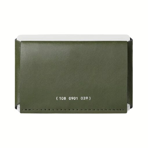 GRAMS(28) รุ่น 108 Cardholder (Nappa Leather) - กระเป๋าสตางค์ - สี Olive