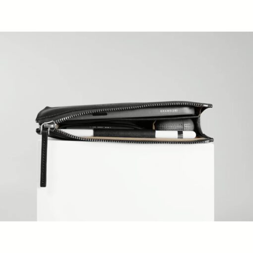 GRAMS(28) รุ่น 109 Essential Case - กระเป๋าอเนกประสงค์ - สี Nappa Black - Image 6