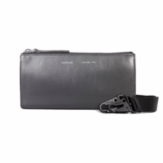 GRAMS(28) รุ่น 109 Essential Case - กระเป๋าอเนกประสงค์ - สี Nappa Fossil Grey