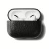 GRAMS(28) รุ่น 112 AirPods Pro Case (Pebbled Leather) - เคส AirPods Pro 2/1 - สี Black