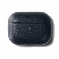 GRAMS(28) รุ่น 112 AirPods Pro Case (Pebbled Leather) - เคส AirPods Pro 2/1 - สี Navy Blue