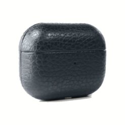 GRAMS(28) รุ่น 112 AirPods Pro Case (Pebbled Leather) - เคส AirPods Pro 2/1 - สี Navy Blue