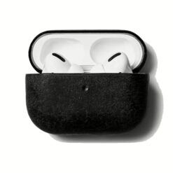GRAMS(28) รุ่น 112 AirPods Pro Case (Snowflake Leather) - เคส AirPods Pro 2/1 - สี Black