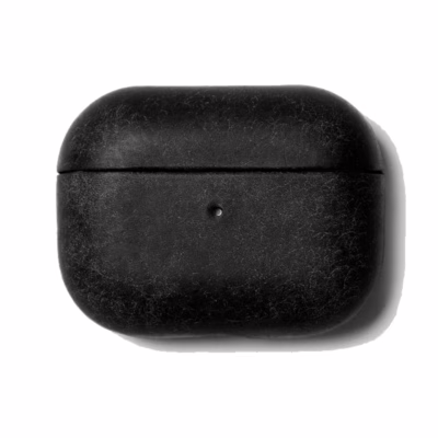 GRAMS(28) รุ่น 112 AirPods Pro Case (Snowflake Leather) - เคส AirPods Pro 2/1 - สี Black