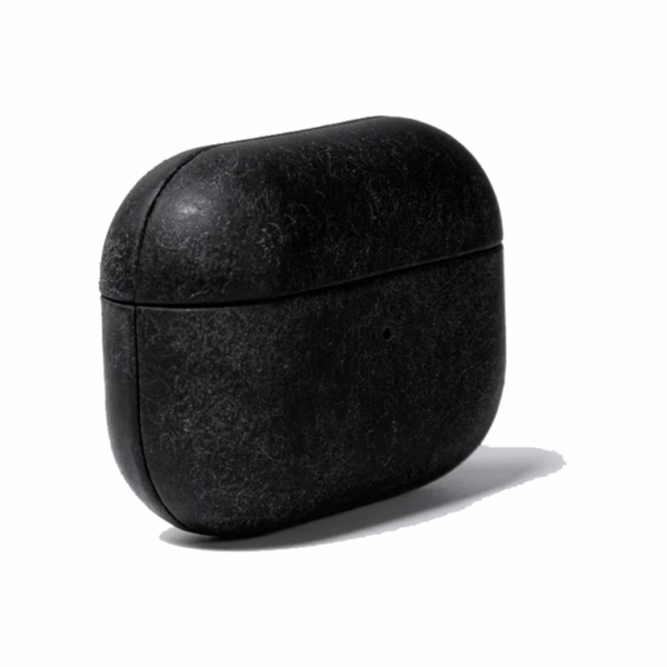GRAMS(28) รุ่น 112 AirPods Pro Case (Snowflake Leather) - เคส AirPods Pro 2/1 - สี Black