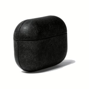 GRAMS(28) รุ่น 112 AirPods Pro Case (Snowflake Leather) - เคส AirPods Pro 2/1 - สี Black