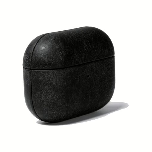 GRAMS(28) รุ่น 112 AirPods Pro Case (Snowflake Leather) - เคส AirPods Pro 2/1 - สี Black - Image 4