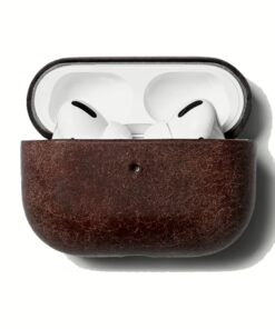 GRAMS(28) รุ่น 112 AirPods Pro Case (Snowflake Leather) - เคส AirPods Pro 2/1 - สี Tobacco