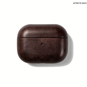 GRAMS(28) รุ่น 112 AirPods Pro Case (Snowflake Leather) - เคส AirPods Pro 2/1 - สี Tobacco