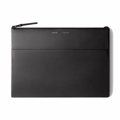 GRAMS(28) รุ่น 113 Leather Folio - ซองใส่แท็บเล็ต 13" - สี Nappa Black