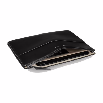 GRAMS(28) รุ่น 113 Leather Folio - ซองใส่แท็บเล็ต 13" - สี Nappa Black