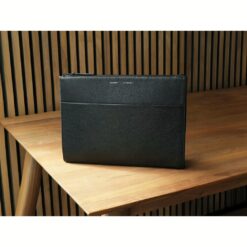 GRAMS(28) รุ่น 113 Leather Folio - ซองใส่แท็บเล็ต 13" - สี Pebbled Black