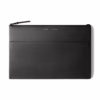 GRAMS(28) รุ่น 114 Leather Folio - ซองใส่ MacBook Air 13" (M2/M3) / MacBook Pro 13" (M1/M2) - สี Nappa Black