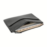 GRAMS(28) รุ่น 114 Leather Folio - ซองใส่ MacBook Air 13" (M2/M3) / MacBook Pro 13" (M1/M2) - สี Pebbled Black