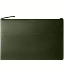 GRAMS(28) รุ่น 118 Leather Folio - ซองใส่ MacBook Air 15” / MacBook Pro 15" / MacBook Pro 16” - สี Nappa Olive