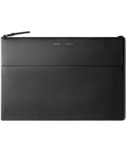 GRAMS(28) รุ่น 120 Leather Folio - ซองใส่ Macbook Pro 14" - สี Nappa Black