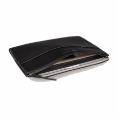 GRAMS(28) รุ่น 120 Leather Folio - ซองใส่ Macbook Pro 14" - สี Nappa Black
