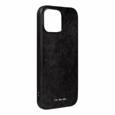 GRAMS(28) รุ่น 121 MagSafe Leather (Snowflake Leather) - เคส iPhone 15 Pro Max - สี Black