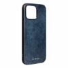 GRAMS(28) รุ่น 121 MagSafe Leather (Snowflake Leather) - เคส iPhone 15 Pro Max - สี Jeans