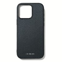 GRAMS(28) รุ่น 121 MagSafe Leather (Pebbled Leather) - เคส iPhone 16 Pro Max - สี Navy Blue
