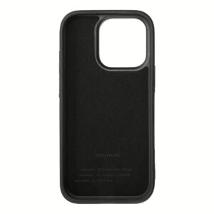 GRAMS(28) รุ่น 121 MagSafe Leather (Snowflake Leather) - เคส iPhone 16 Pro - สี Black